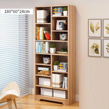 Load image into Gallery viewer, Bookcase with wooden bottom cover