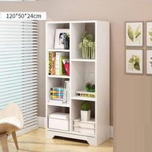Load image into Gallery viewer, Bookcase with wooden bottom cover