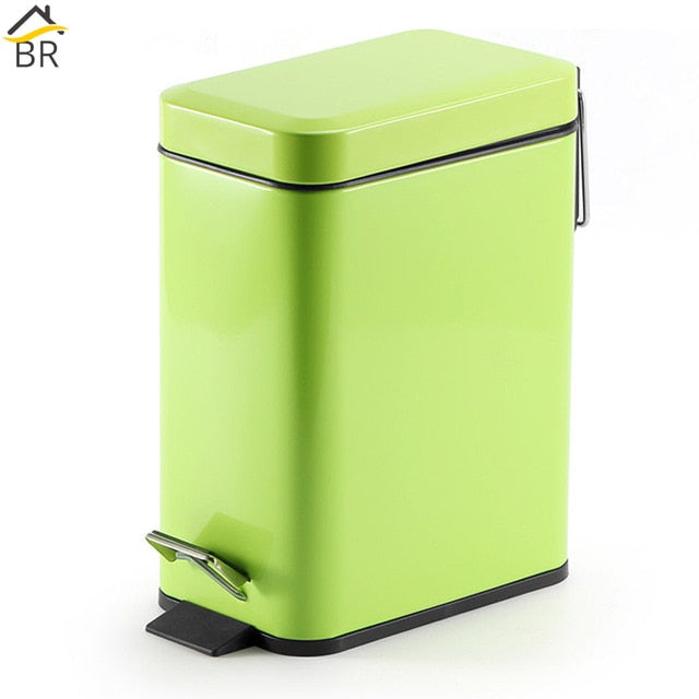 Silent Stainless Steel Trash Box (5L)