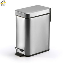 Load image into Gallery viewer, Silent Stainless Steel Trash Box (5L)