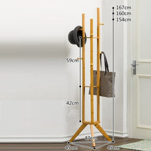 Load image into Gallery viewer, Wooden Coat Rack and Shelf