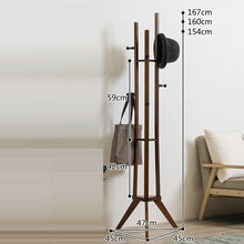 Load image into Gallery viewer, Wooden Coat Rack and Shelf