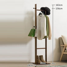 Load image into Gallery viewer, Wooden Coat Rack and Shelf