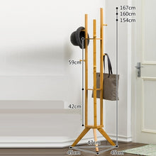 Load image into Gallery viewer, Wooden Coat Rack and Shelf
