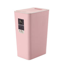 Load image into Gallery viewer, Modern Design Plastic Trash Can  (8L)
