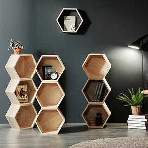 Creative Hexagon Bookcase