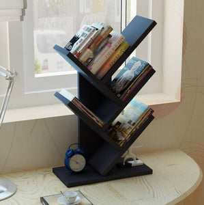 Creative office tree table bookcase