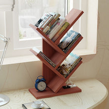 Load image into Gallery viewer, Creative office tree table bookcase