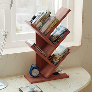 Creative office tree table bookcase