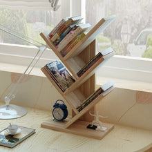 Load image into Gallery viewer, Creative office tree table bookcase
