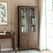 Load image into Gallery viewer, Glass Cover Showcase Bookcase