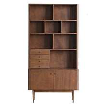 Load image into Gallery viewer, Bookcase with drawer and lid