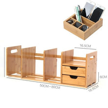 Load image into Gallery viewer, Desktop Drawer Bookcase