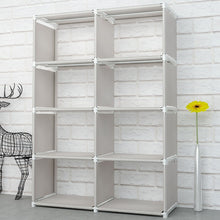 Load image into Gallery viewer, Stylish decorative white bookcase