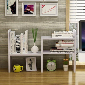 Small desktop bookcase
