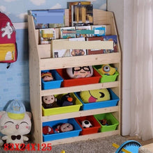 Load image into Gallery viewer, wall library with drawers