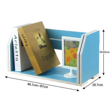 Load image into Gallery viewer, Tabletop Bookshelf