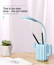 Load image into Gallery viewer, Cactus-shaped touch 3-mode table lamp