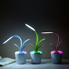 Load image into Gallery viewer, Potted Flower Table Lamp