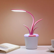 Load image into Gallery viewer, Potted Flower Table Lamp