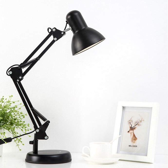 Adjustable Standard Black Table Lamp