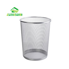 Load image into Gallery viewer, Wire Mesh Trash Bin