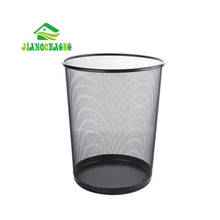 Load image into Gallery viewer, Wire Mesh Trash Bin